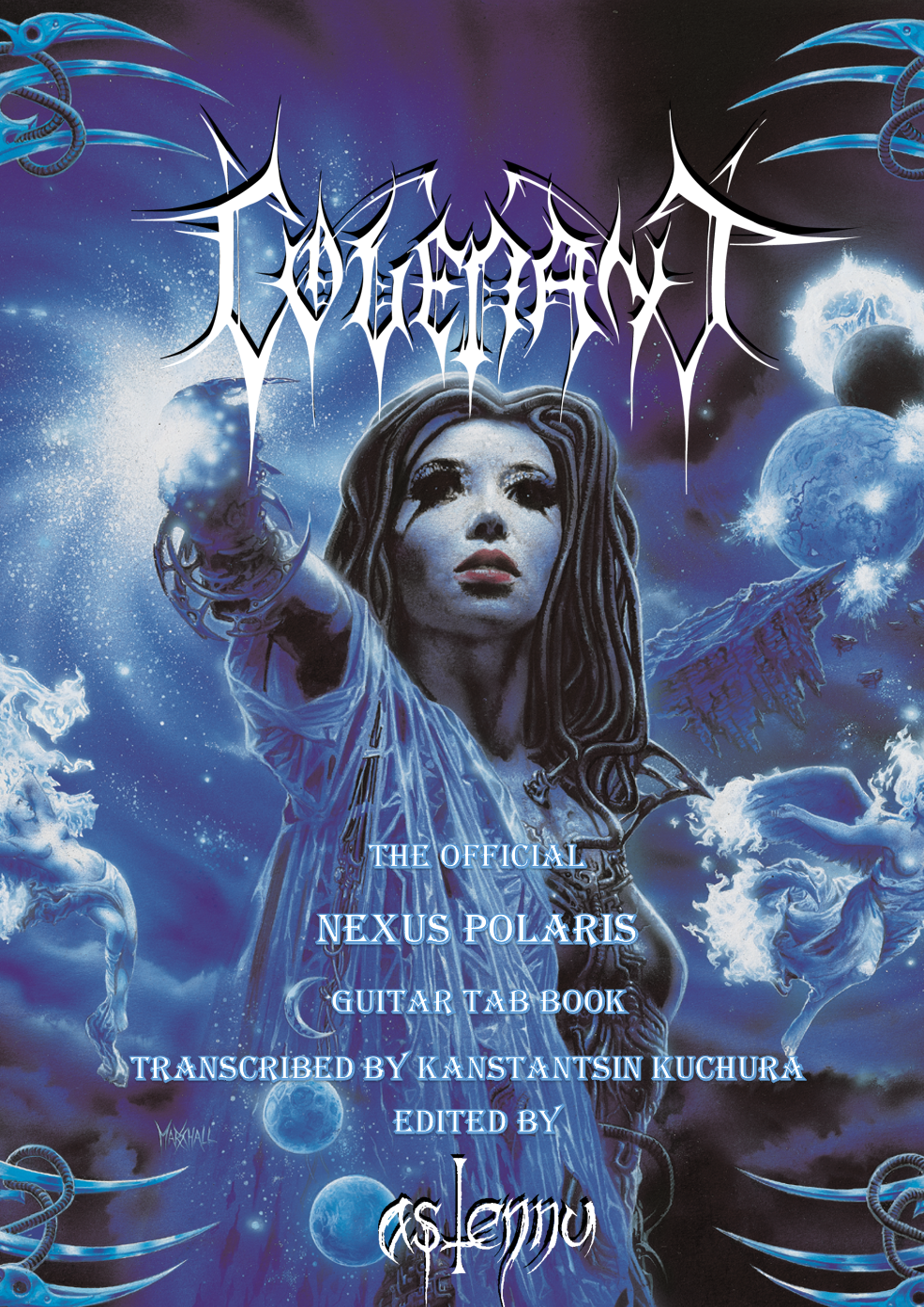 COVENANT "NEXUS POLARIS" Guitar Tab Book